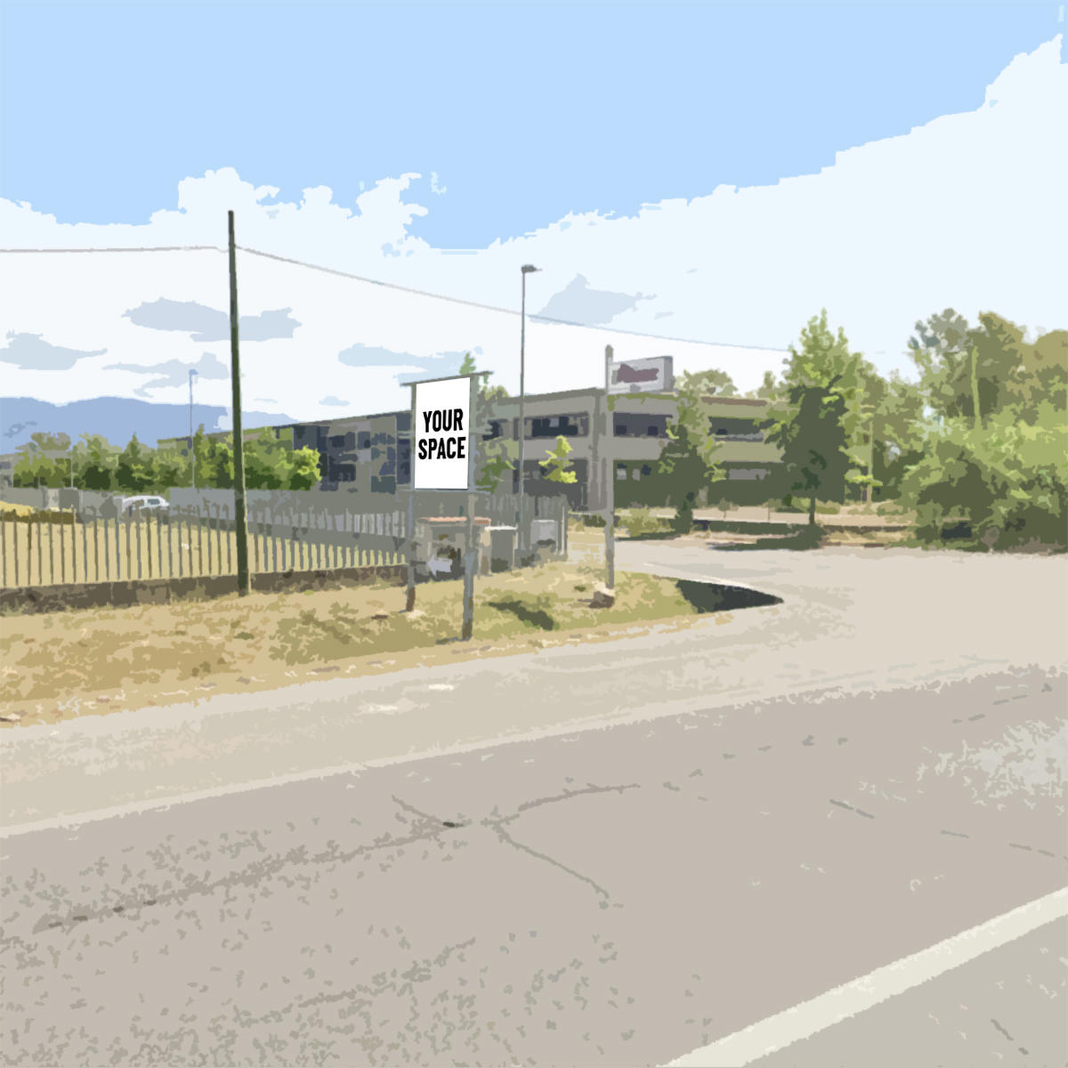 SPAZIO PUBBLICITARIO 210 x 150 Via Monti Lepini (LATINA) Dal 20/10/2026 al 17/11/2026 29 giorni